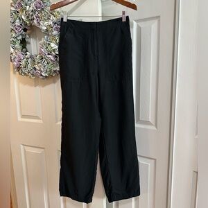 JCrew Reimagined High Rise Straight Surplus Pocket half Elastic Waist Pants